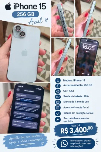 iPhone 15 256gb