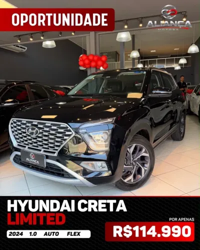 Hyundai Creta Limited 1.0 TB 12V Flex AUT 2024