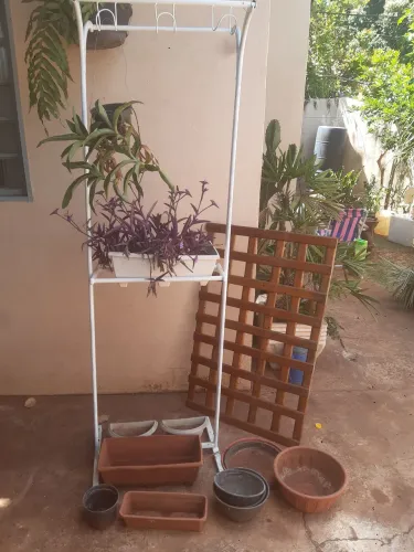 Expositor para plantas tudo que está na foto por RS 149.00 