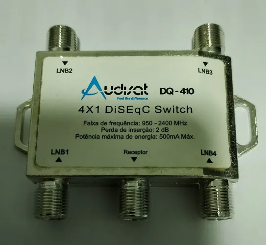 Chave Diseqc para 4 antenas