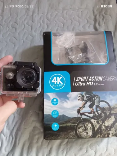 Câmera de Ação 4K Ultra HD