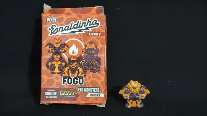 Enaldinho elo monsters com gogos crazy bones fogo