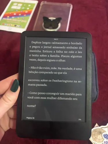 Kindle 11ª Geração Amazon 16GB Preto + Capa e Case de Brinde