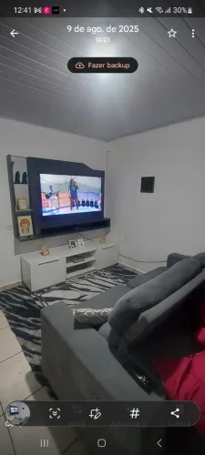 Painel de tv cinza