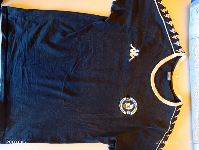 Camisa preta do Vasco 