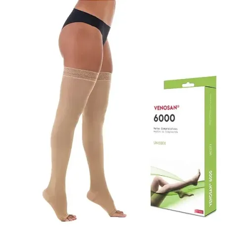 Meia compressiva pós cirúrgica