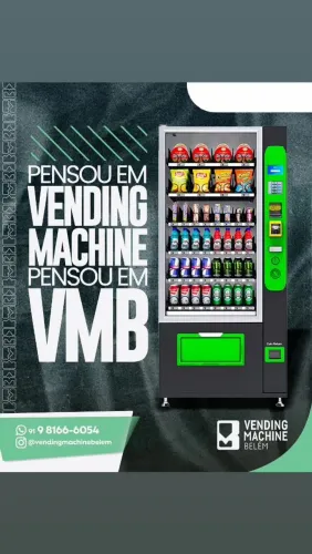 Vending Machine Maquina de vendas pronta entrega em Belém