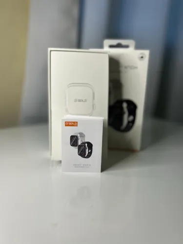 Smartwatch Alpha Gold Pro RL-10 - Tela HD 2.04?, Chamadas Bluetooth, NFC e IP67
