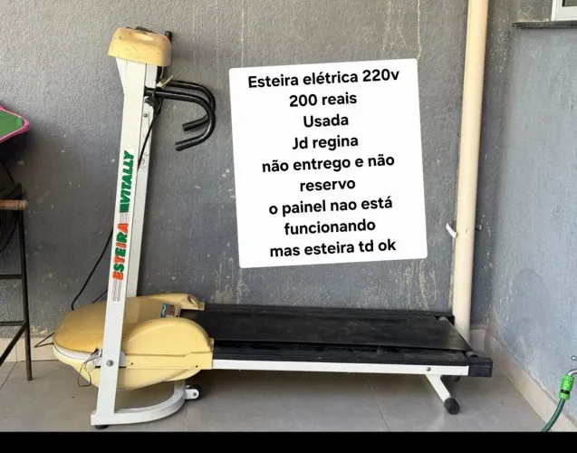Esteira elétrica 220v