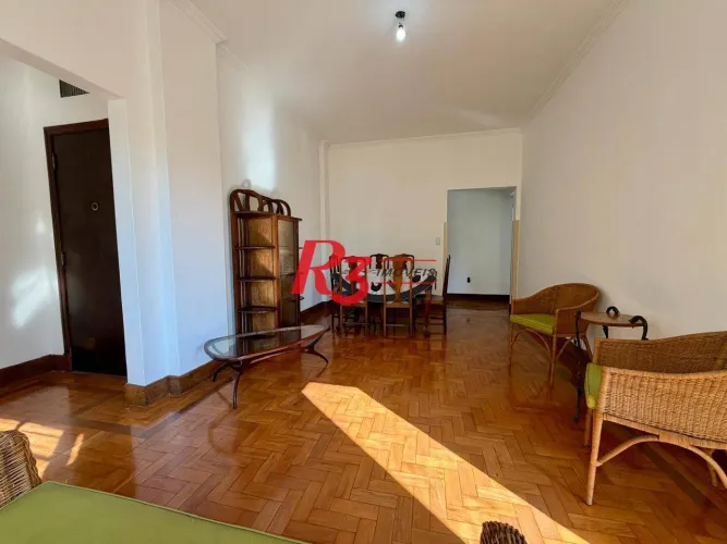 Apartamento com 2 dormitórios à venda, 100 m² por R$ 750.000,00 - Gonzaga - Santos/SP