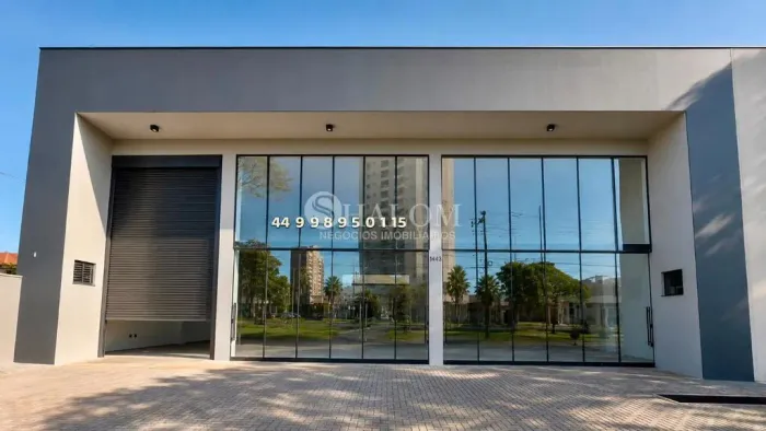 Barracão para alugar em Maringá, Jardim Internorte, com 700 m²