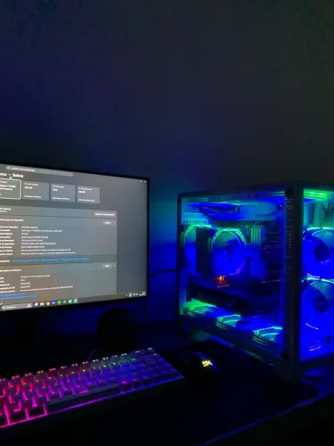 PC GAMER RYZEM 7 + MONITOR E ACESSÓRIOS