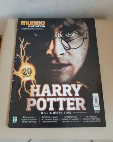Revista Edição Comemorativa 20 anos Harry Potter