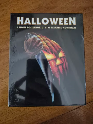Blu-ray Digipack Halloween 1 e 2 Obras Primas do Cinema