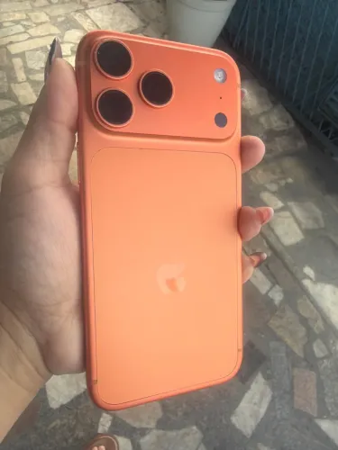 IPHONE 17 pro max laranja 256gb
