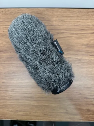 Protetor de vento peludo Rycote para microfone shotgun (deadcat)
