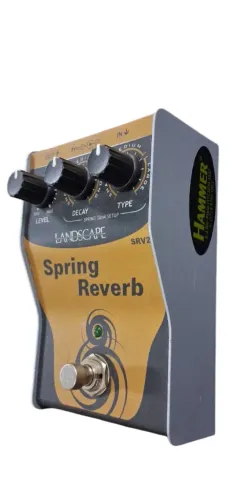 Pedal Landscape Spring Reverb Srv2 Com E Manual Originais