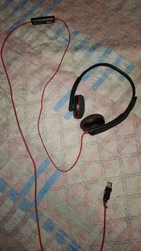 Headset Poly Blackwire 3220 Stereo, Usb-c.