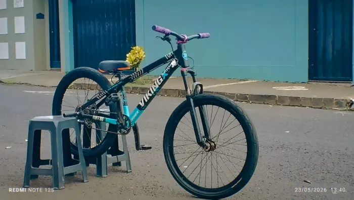 Viking tuff 30 Catiro em bike do mesmo nível