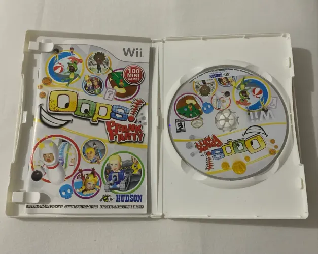 Jogo Nintendo Wii Oops! Prank Party impecável Cib 