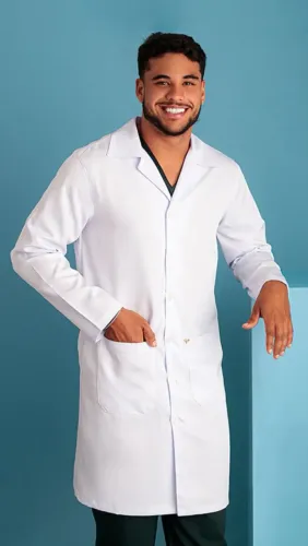 JALECO BÁSICO MASCULINO - BRANCO