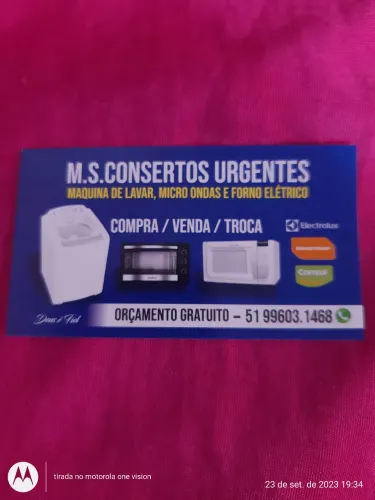 Reparos em microondas