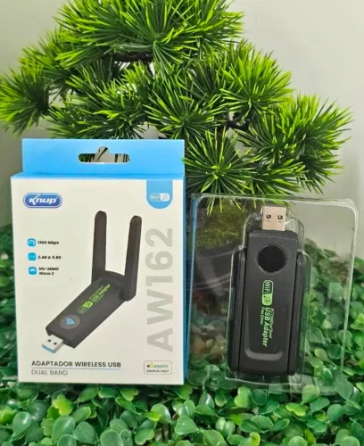 Antena Wi-Fi USB Dual 5G/2.4G PC.