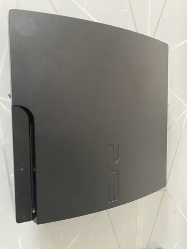 Ps3 slim mais dois controles