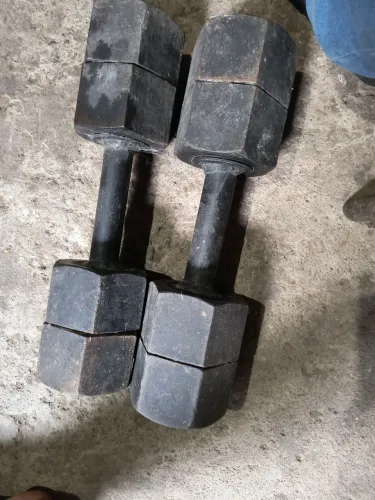 Vendo par de halteres 16 kg