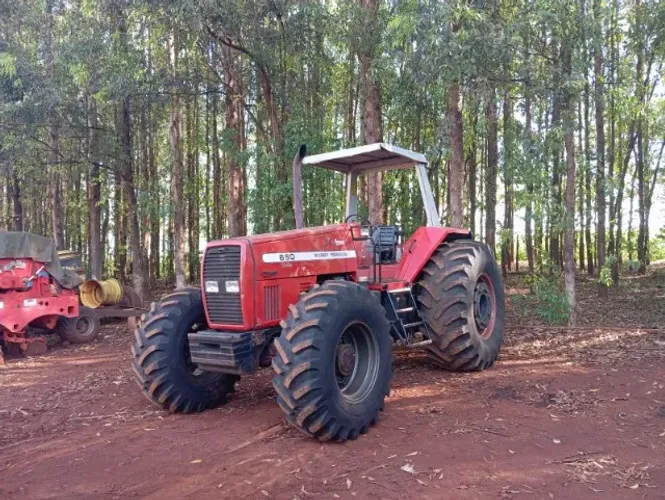 trator  MF 680 advance  4x4 ano 2006