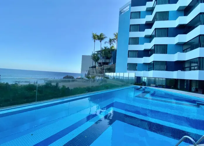 Apartamento quarto e sala para aluguel no Terrazzo Rio Vermelho - Mobiliado - 63m2 - 1/4 -