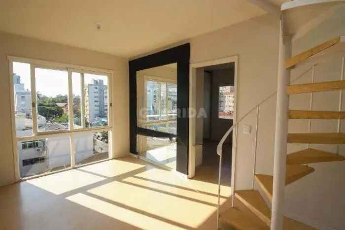 Cobertura para aluguel, 1 quarto, 1 suíte, 1 vaga, Cidade Baixa - Porto Alegre/RS