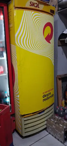 Geladeira Skol