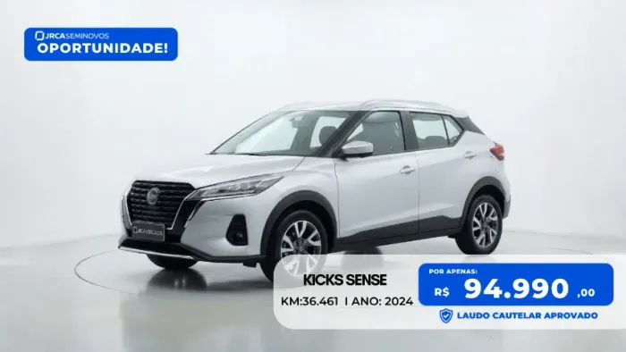 Nissan Kicks Sense 1.6 16V Flex AUT 2024