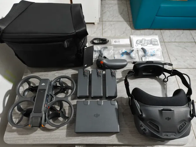 Drone DJI AVATA 2 FLY More Combo DJI googles 3 Novo