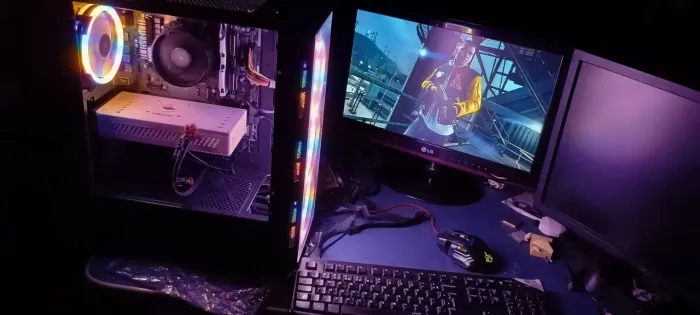  PC Gamer roda FiveM + monitor 20p