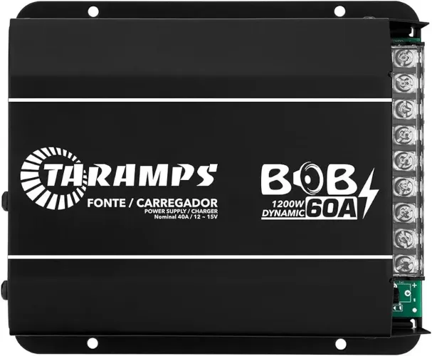 Fonte Automotiva Taramps BOB 60A - NOVO