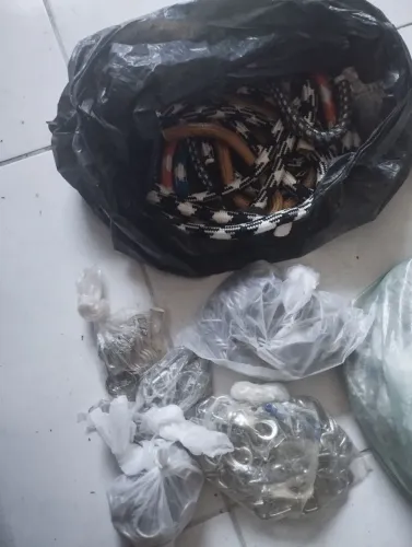 Material para fabricação de coleira