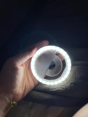 Anel luminoso para celular selfie mini ring light