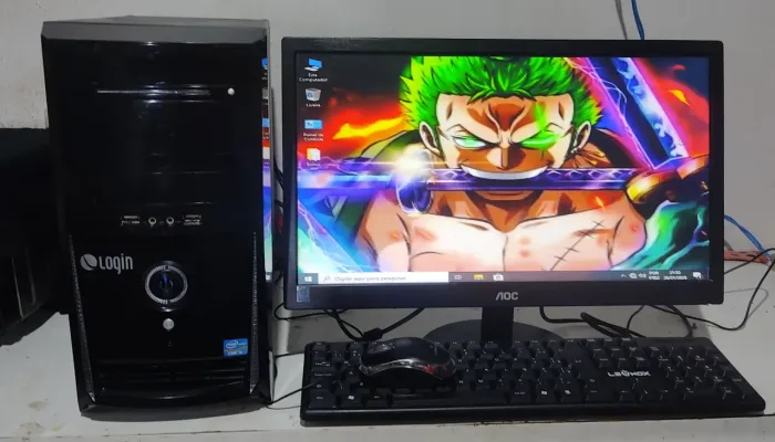 COMPUTADOR COMPLETO I3 3 GERAÇÃO TELA 20 POLEGADAS 