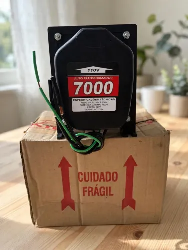 TRANSFORMADOR DA MARCA KITEC 7000VA/ ALTAMENTE CONFIÁVEL 127|220/ (NOVOS E LACRADOS )