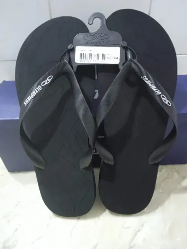 Chinelo Olympikus Masculino Original Novo Preto 43/44