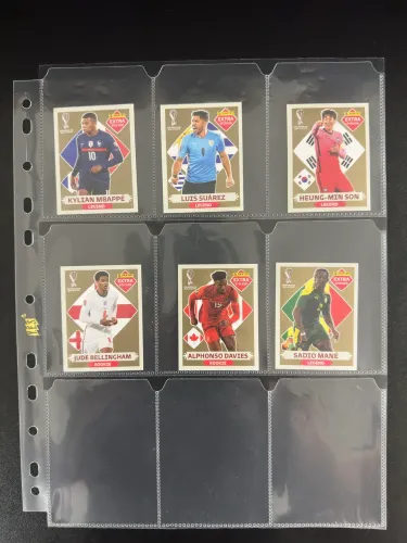Figurinha extra legend Ouro copa 2022