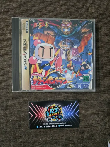 BOMBERMAN DO SEGA SATURNO JP (SATURNO)