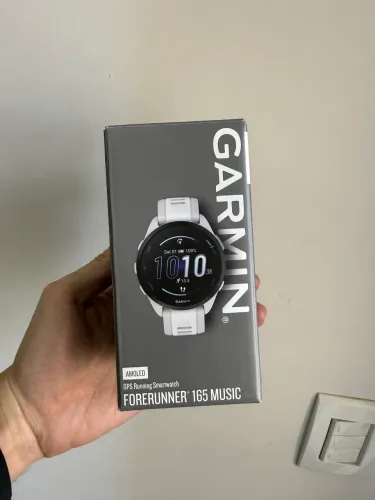 Garmin Relógio Forerunner 165 Music - 43mm com Monitor Cardíaco de Pulso e GPS [LACRADO]