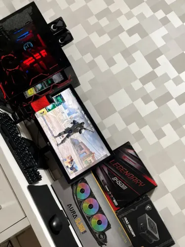 PC Gamer Completo RTX 3070 Ti + Monitor + HyperX + Logitech