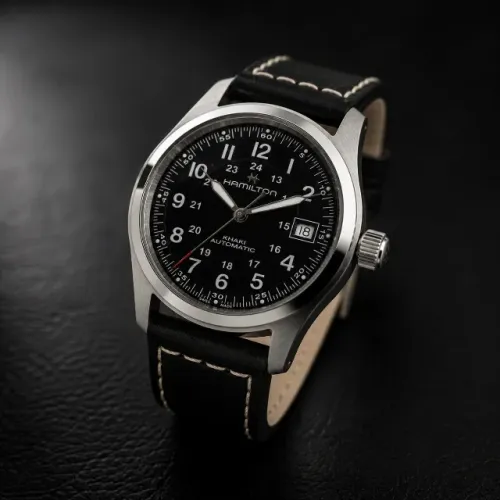 Hamilton Khaki Field Automatic 38 mm H * | Suíço | Novo - Completo
