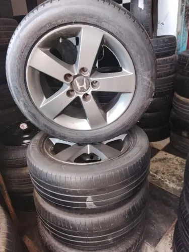 Pneus com Rodas, Honda Civic!!!