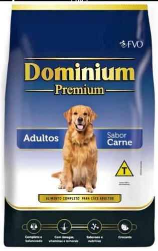 Ração Dominium Premium 25 kg