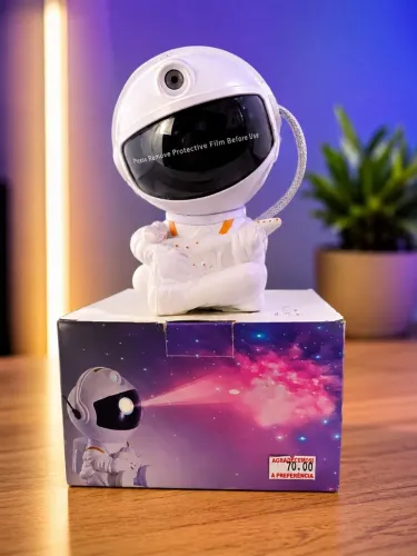 Luminária Projetor Astronauta LED